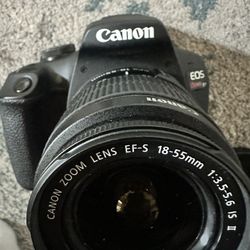 Canon Rebel T7 With 18-55mm Lens