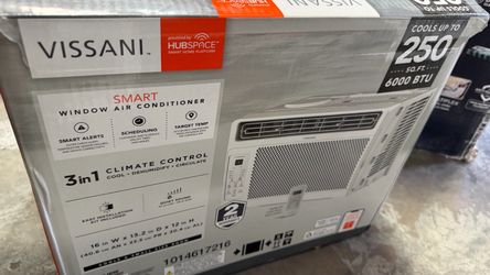 Vissani Window Air Conditioner 6,000 BTU – WiFi + Remote