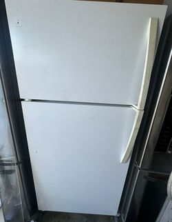 White Top Mount Refrigerator - SpillProof Shelves