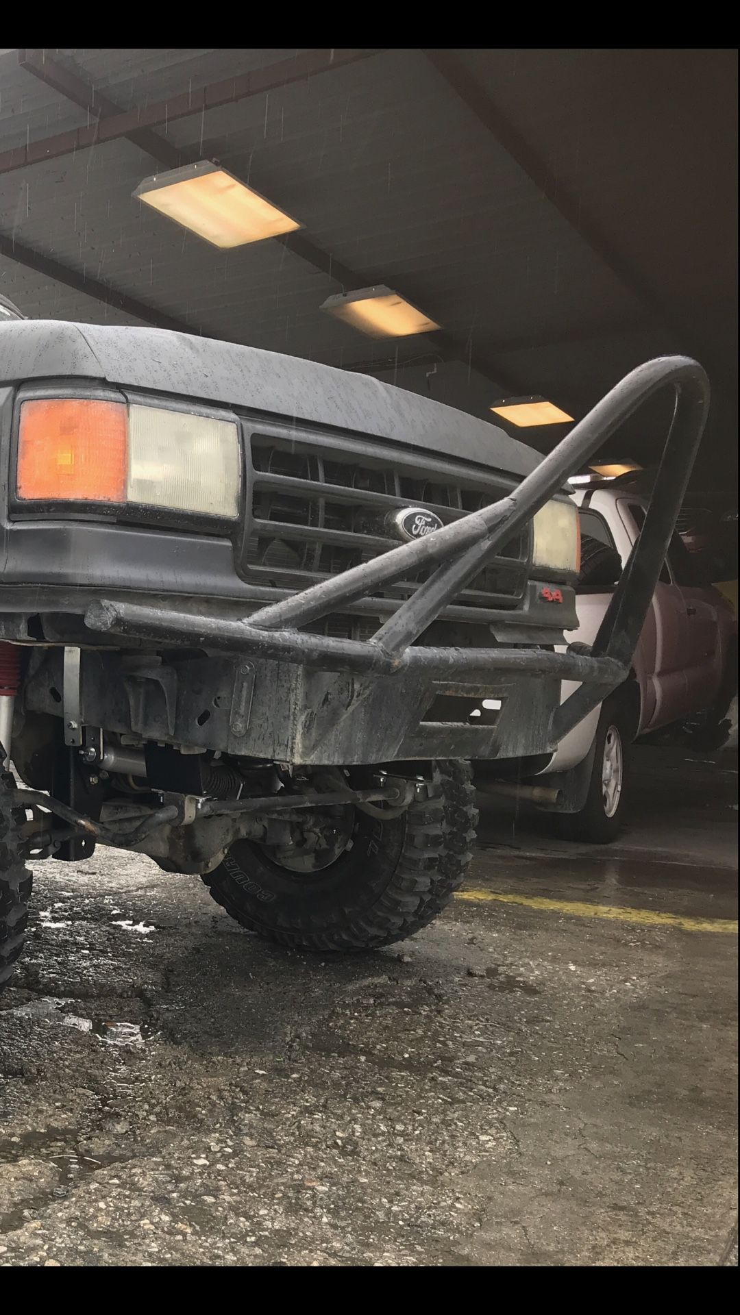 Off road bumper for ford bronco