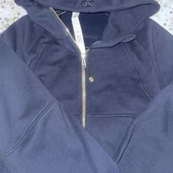 Womens Scuba Oversized Full-Zip Hoodie 