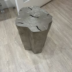 Tree Stump Accent table   