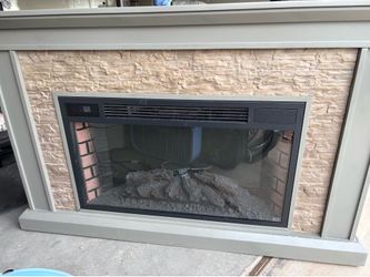 Electric Fireplace Mantel