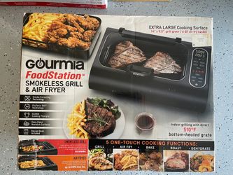 Air Fryer & Smokeless Indoor Grill Brand New