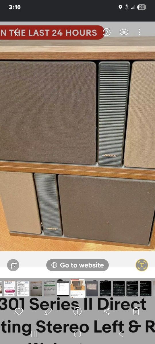 Bose Bookshelf Speakers Pair