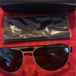 Lentes Versace Originales Nuevos Color Negro Y Oro 