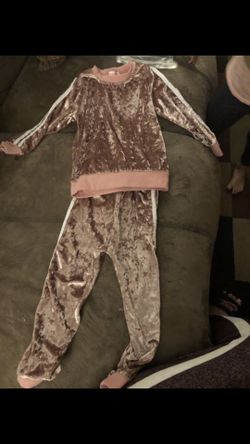 Pink sweat suit