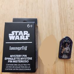 Loungefly Funko Disney Star Wars Stained Glass Enamel Pin Princess Leia 