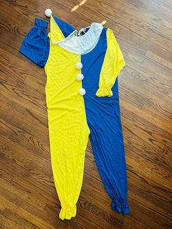 Clown Costume Old School Style Size Medium M/L