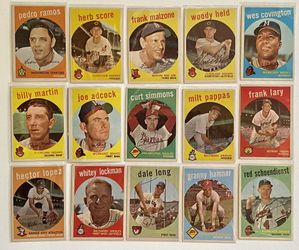1959 Topps Baseball Cards