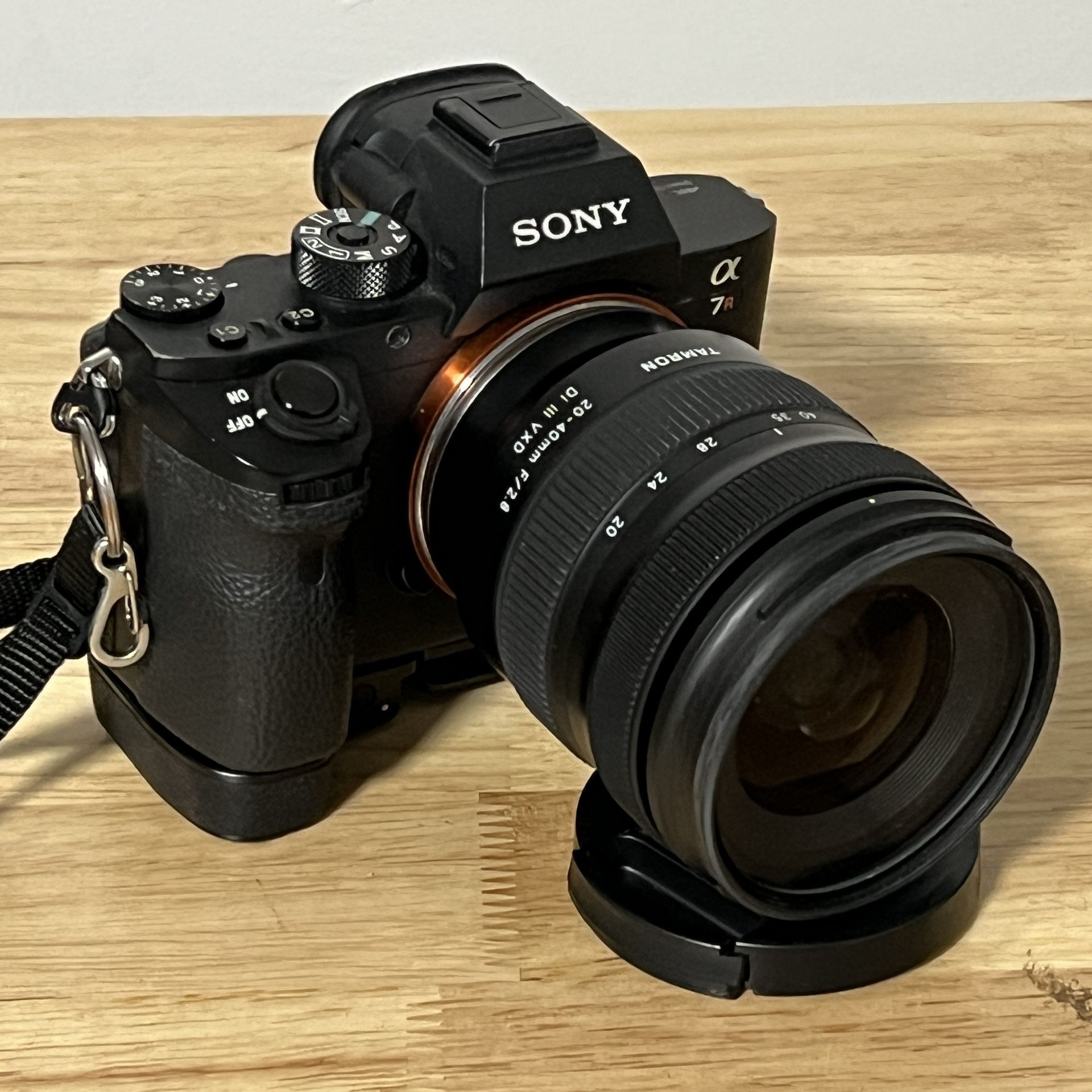 Sony A7R II Camera with Tamron 20-40mm F/2.8 Si III VXD Lens