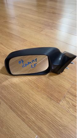 US Auto - 2007–2011 Toyota Camry Driver Side (LH) Power Mirror OEM – Black