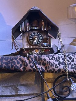 Three Vintage German Bird Cuckoo Clock