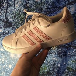 Adidas Sneaker White / Pink PWJ 001004 Athletic Shoes Mens 7 Women’s 9