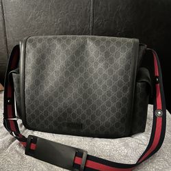 Gucci GG Supreme Diaper Bag