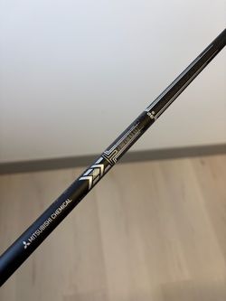 Mitsubishi Chemical Metal Mesh Tech MMT 80S Graphite Shaft, 35”, 0.370” Tip