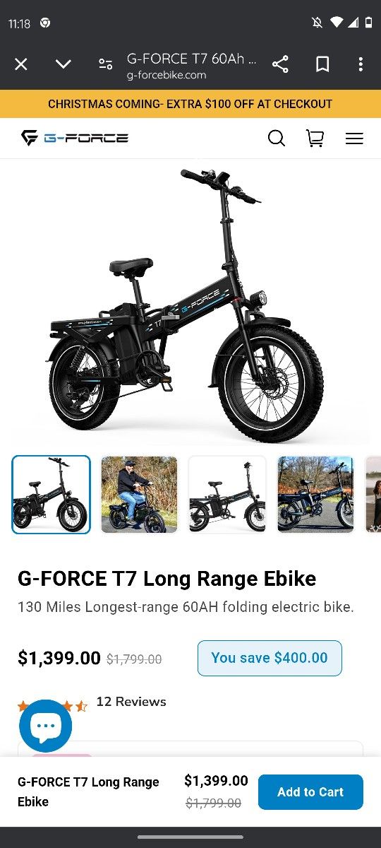 G-Force E Bike