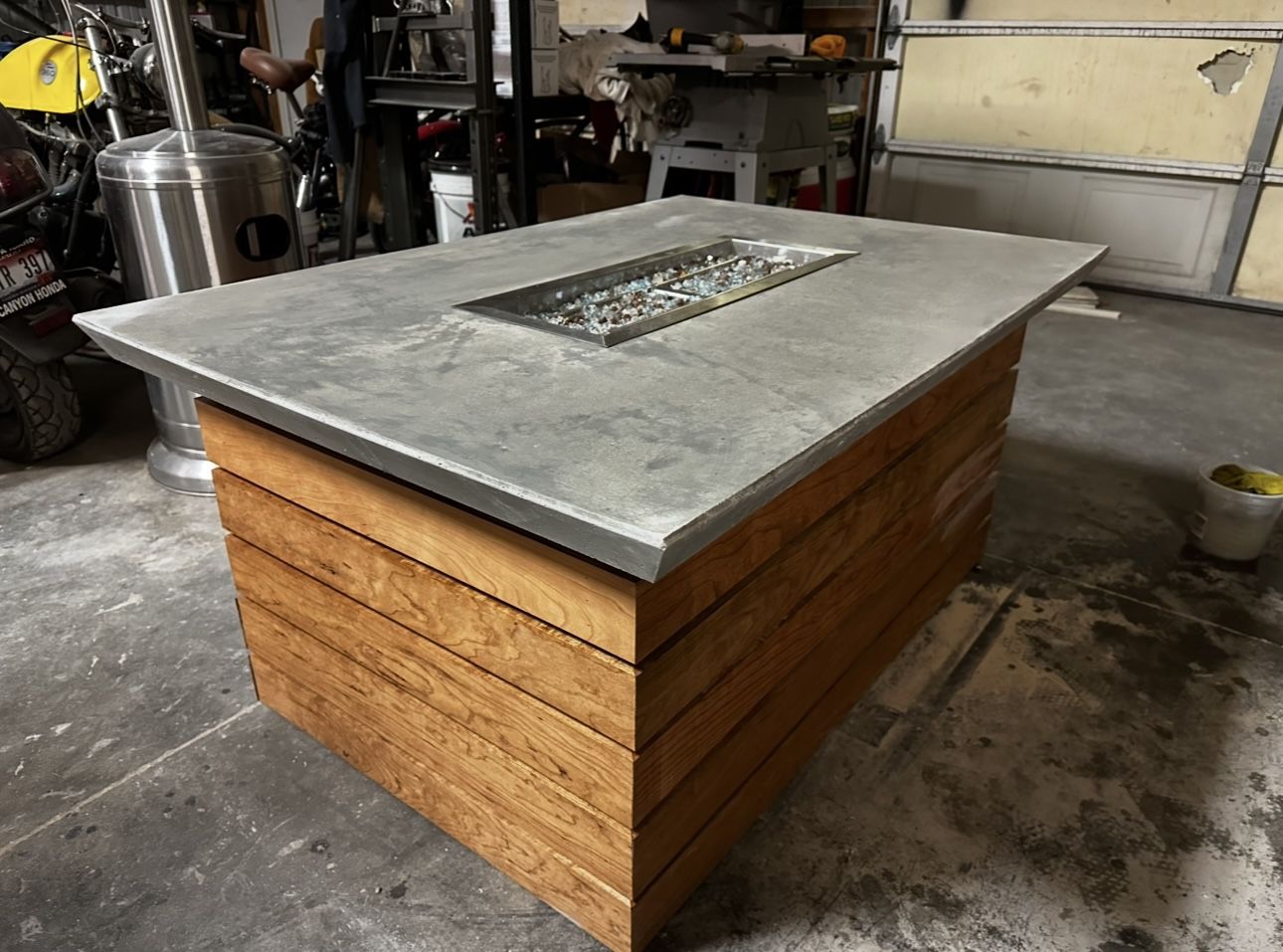 Hand Built Custom Fire Tables