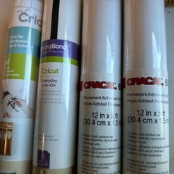 ✨ Craft Vinyl & Cricut Materials Bundle – Brand New ✨