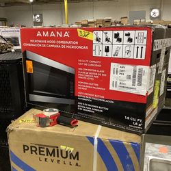 Amana 1.6 cu. ft. Over the Range Microwave in Stainless Steel