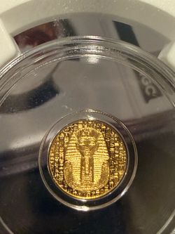 1/200 oz graded gold king tut ms 70(8 available )