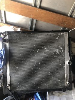 Bmw radiator x5 3.0