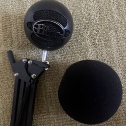 Blue Snowball ice USB Microphone black 