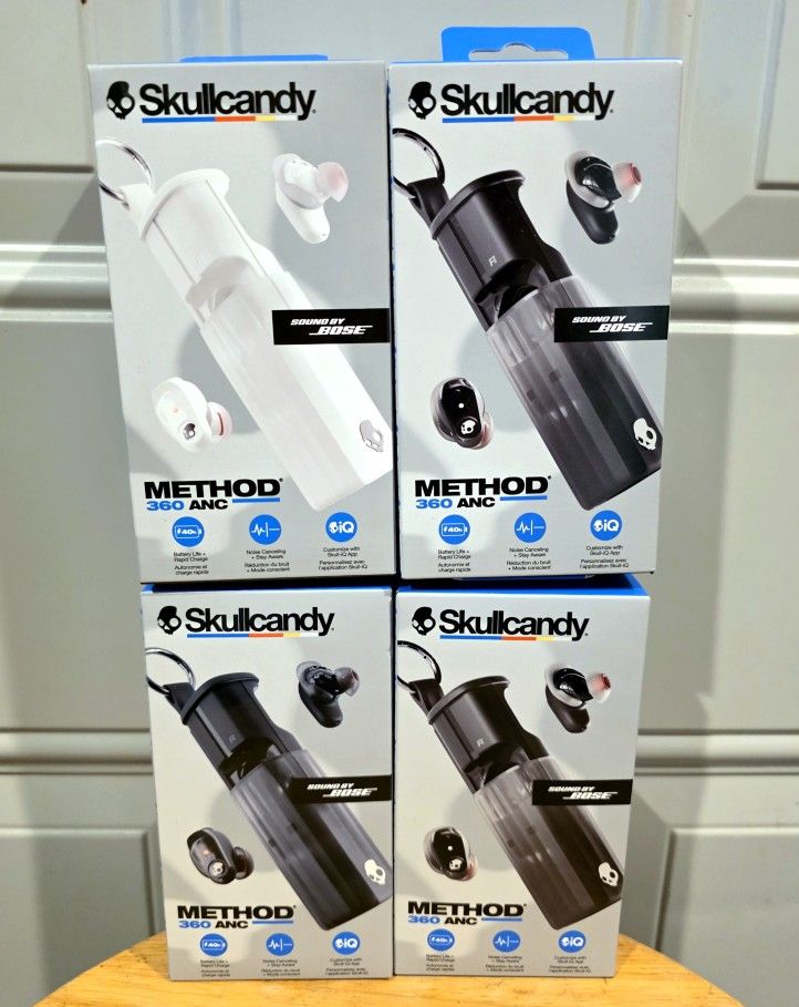 🔥Skullcandy Method 360 ANC Sound By Bose🔥$80 Each/FIRM ON PRICE 🔥Brand New Factory Sealed