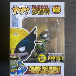 Marvel Zombies Wolverine Glow In The Dark Funko Pop