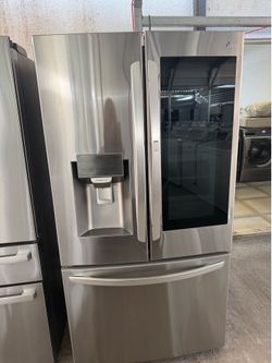 Lg French door stainless steel refrigerator