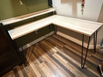 L shaped desk
