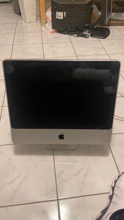 I mac 20 monitor only