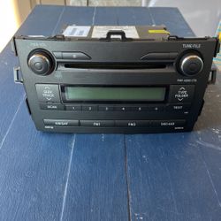 Toyota Original Car Radio