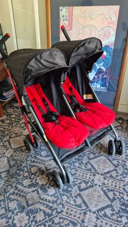 Zobo 2x Double Stroller