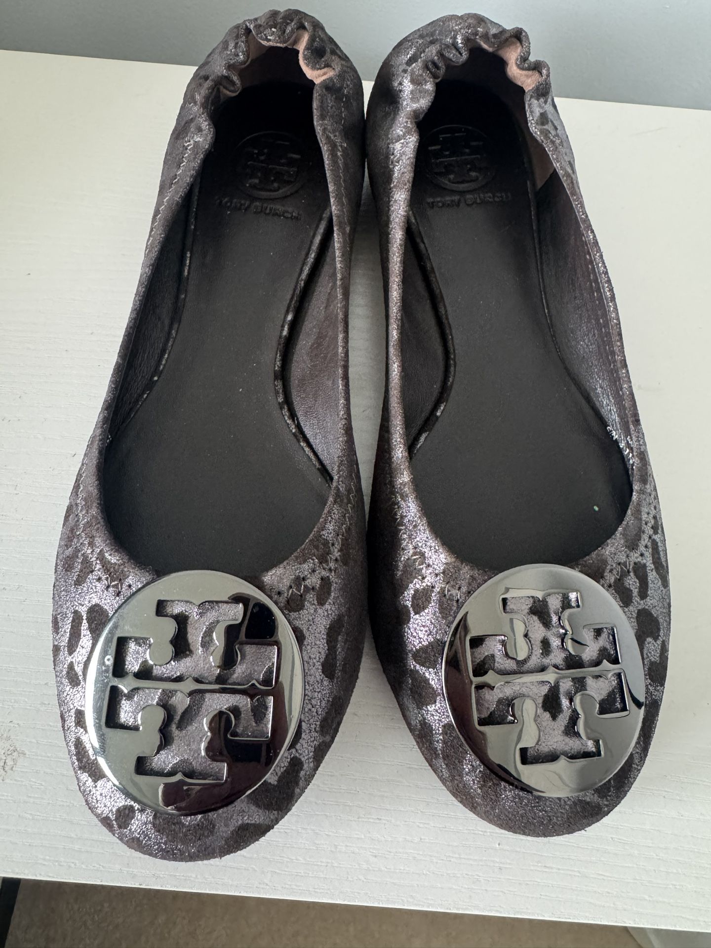 Tory Burch Cheetah Print Ballet Flats — Size 9
