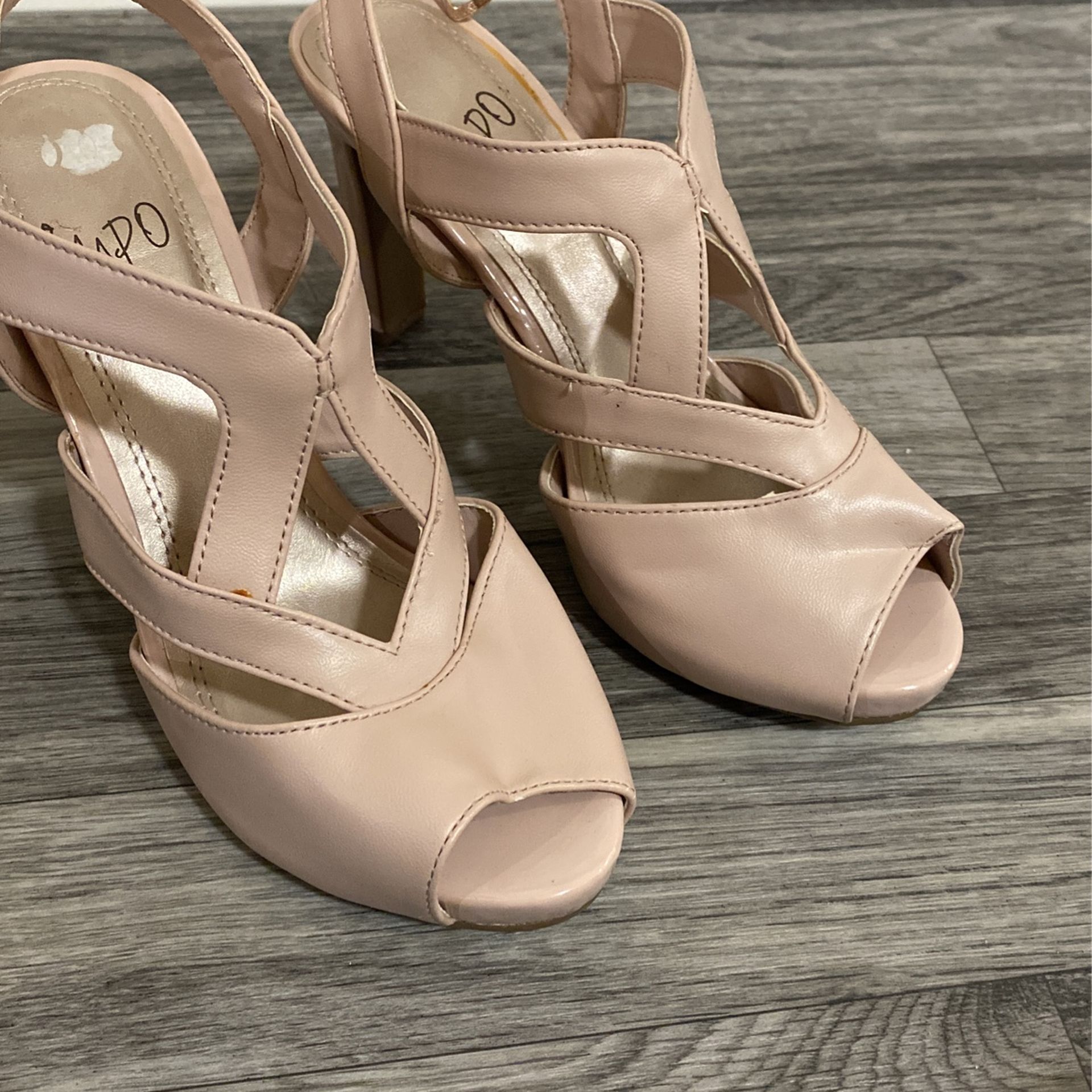 Baby Pink Heels