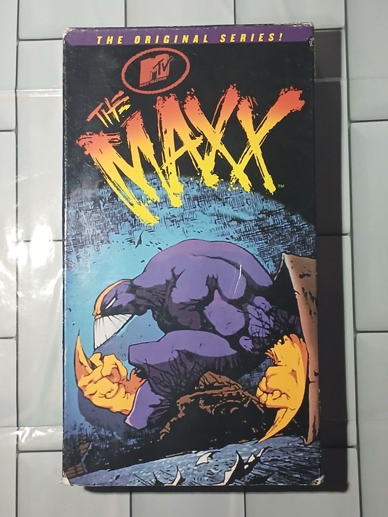 MTV The MAXX (Vhs 1996) The Original Series Comic RARE
