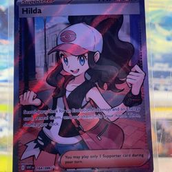 Pokémon card: Hilda - 164/086 - SV : White Flare