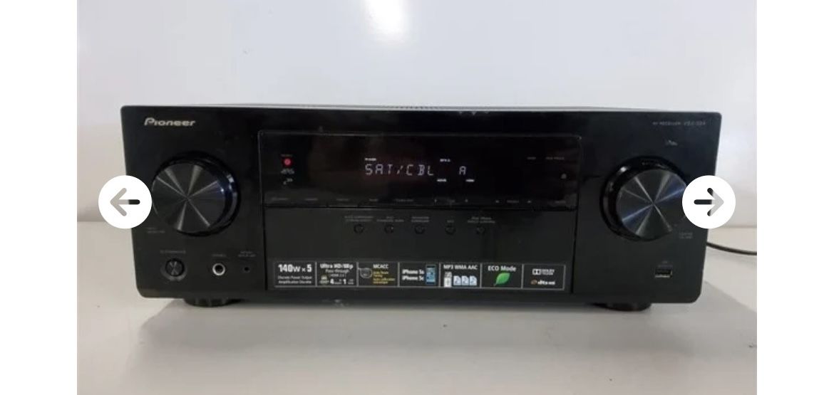 Pioneer Receiver $75