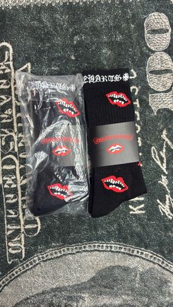 Chrome heart socks for cheap