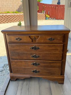 Beautiful Vintage Wooden Dresser.