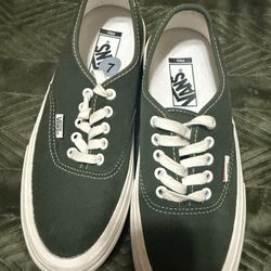 Vans Men’s Size 7 Dark Green 