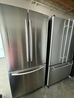 Samsung 3-Door French Door Refrigerator - Stainless Steel, Excellent Condition, EnergyStar