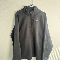 Patagonia Sweater Mens XL Quarter Zip Fleece Pullover warm