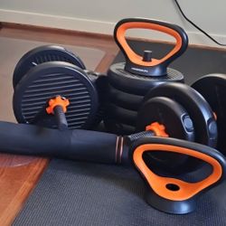 Adjustable 5 in 1 Weight Set