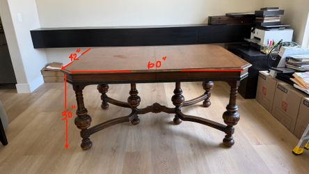 ✨ Beautiful Solid Wood Dining Table