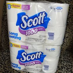 2🔥12 pack of Scott  toilet paper both for $20 firm on price