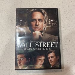 Wall Street Money Never Sleeps Dvd