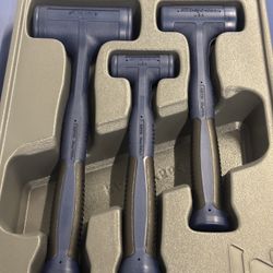 Snap-on Tools 3 pc Soft Grip Dead Blow Hammer Set  (16, 32, 56 oz)