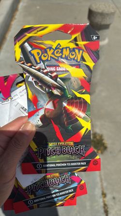 UNOPENED Pokémon Mega Evolution Pitch Black Cards - 1 pack